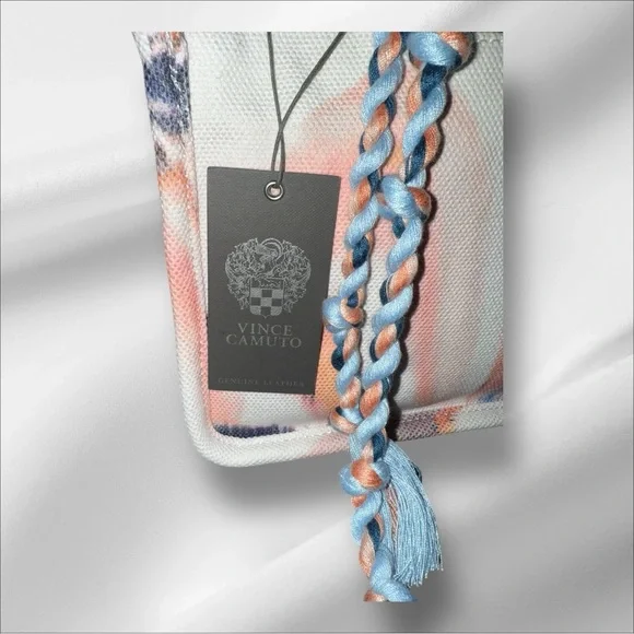 Vince Camuto NWT Orange and Purple Abstract Print Women's Bag - Picture 7 of 8